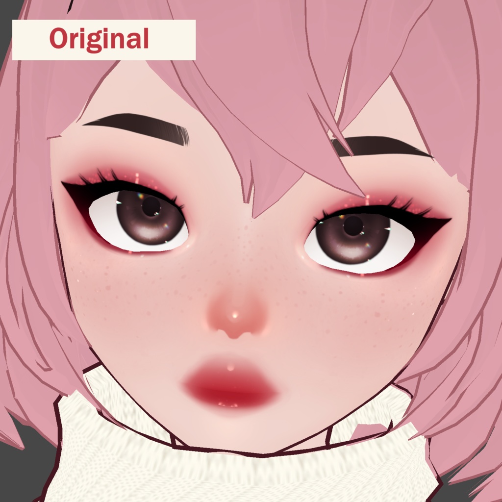 Cherry Eyeshadow - VRoid Face Overlay
