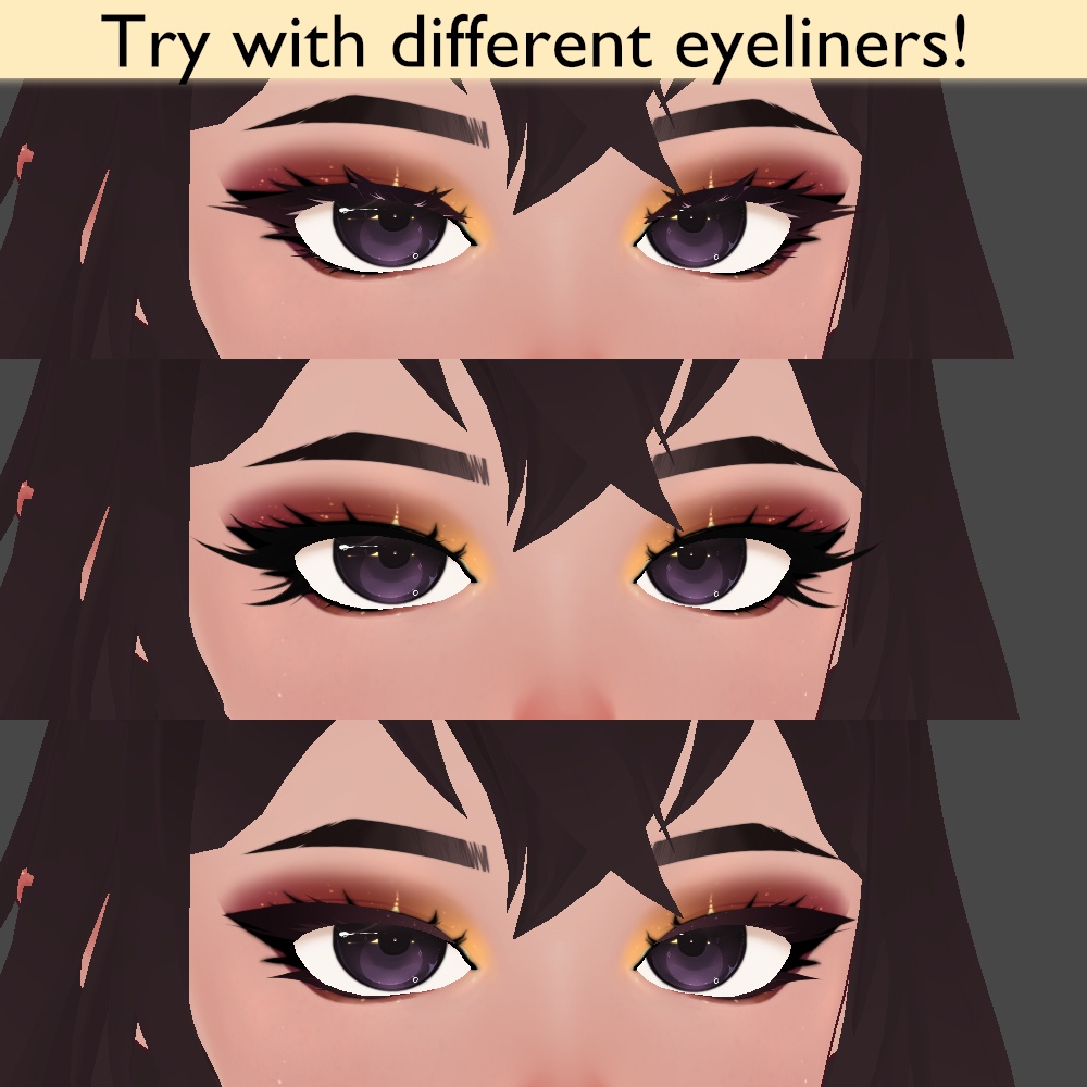 Fall Eyeshadow - VRoid Texture
