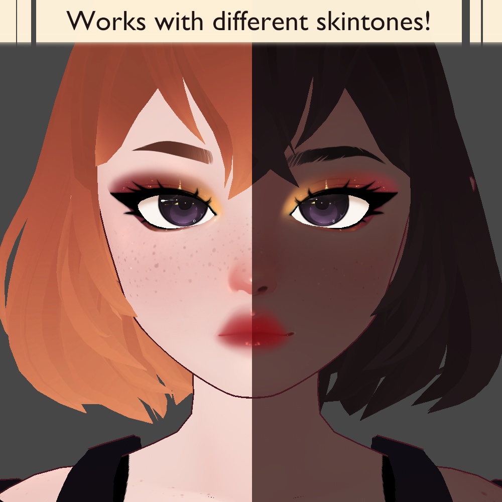 Fall Eyeshadow - VRoid Texture