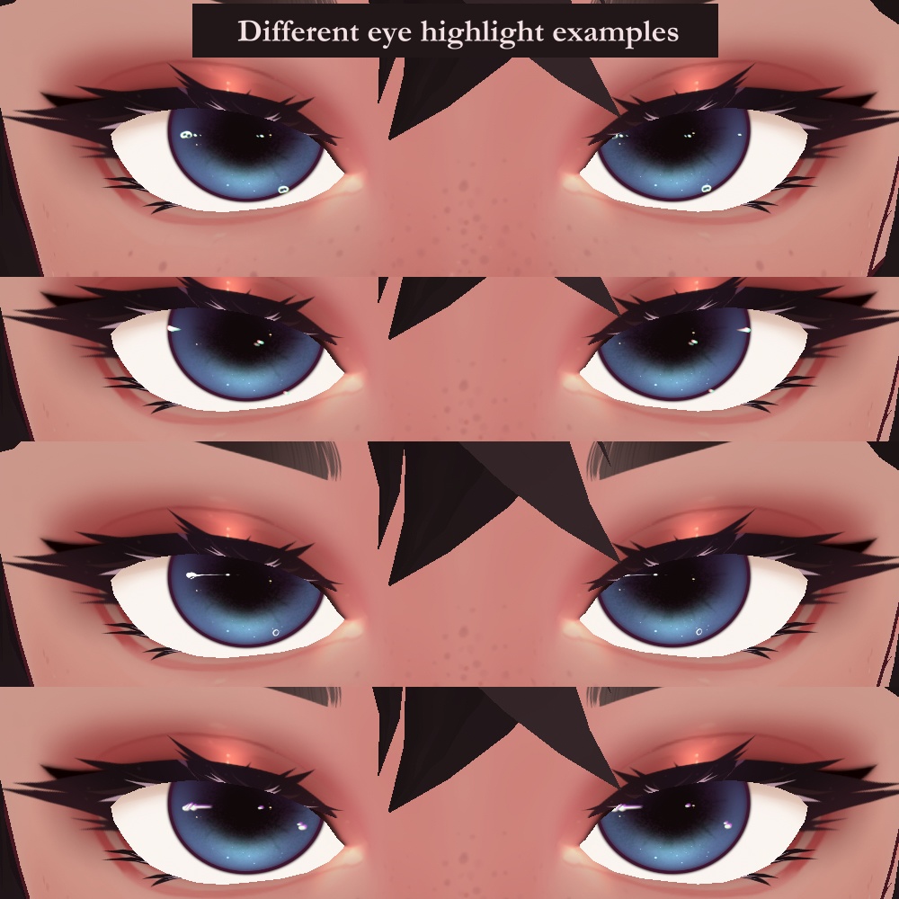 Nova Eyes - VRoid Eye Texture (+Free Eye Highlight)