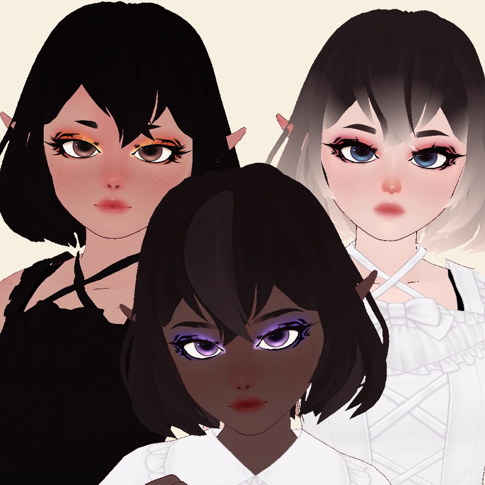 Tiger Eyeshadow - VRoid Face Overlay