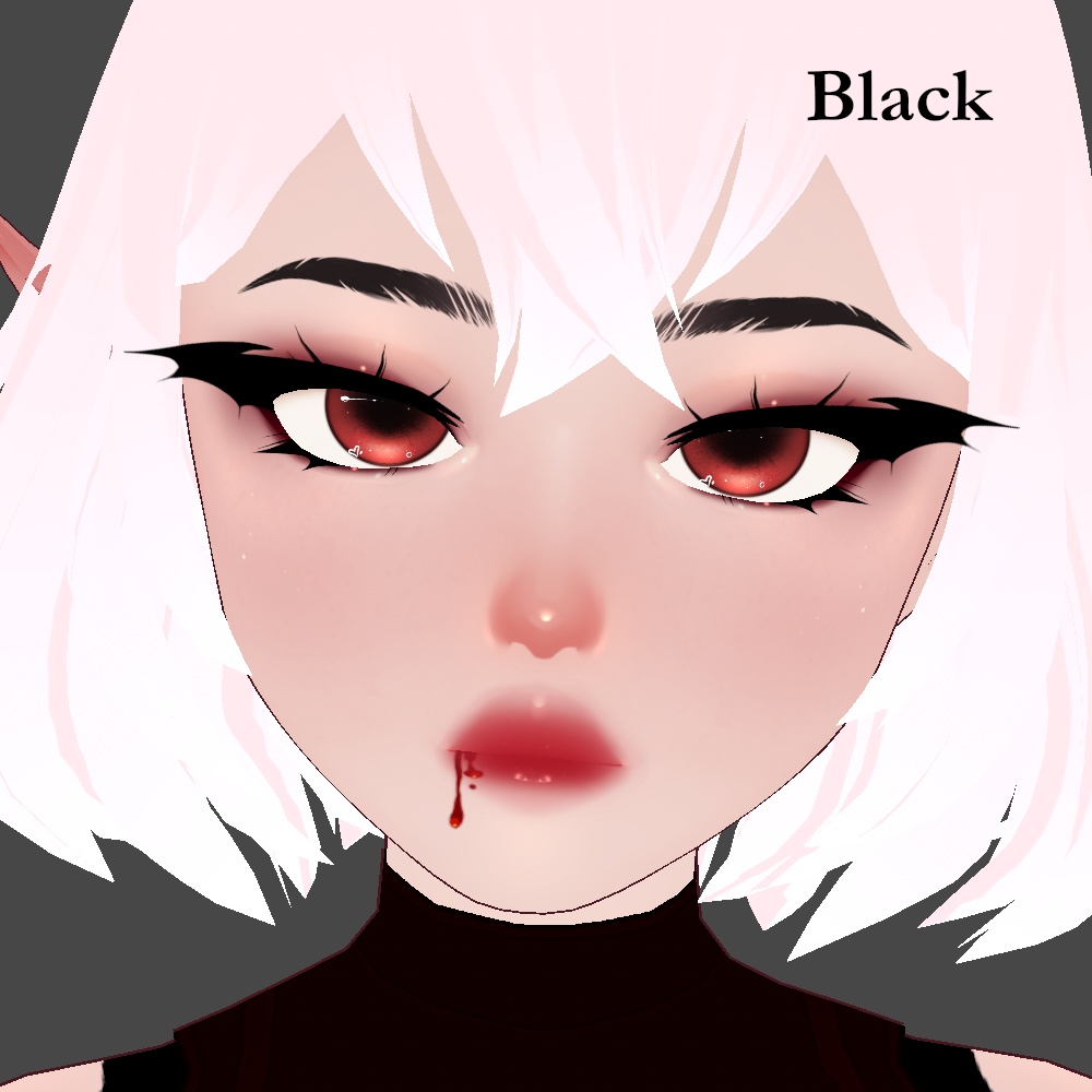 Bat Eyeliner - VRoid Texture