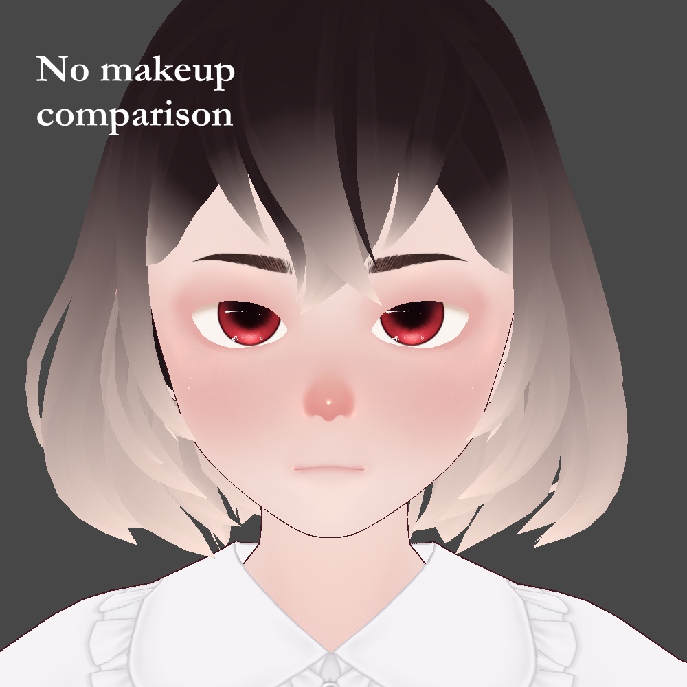 Vampire Makeup - VRoid Face Overlay