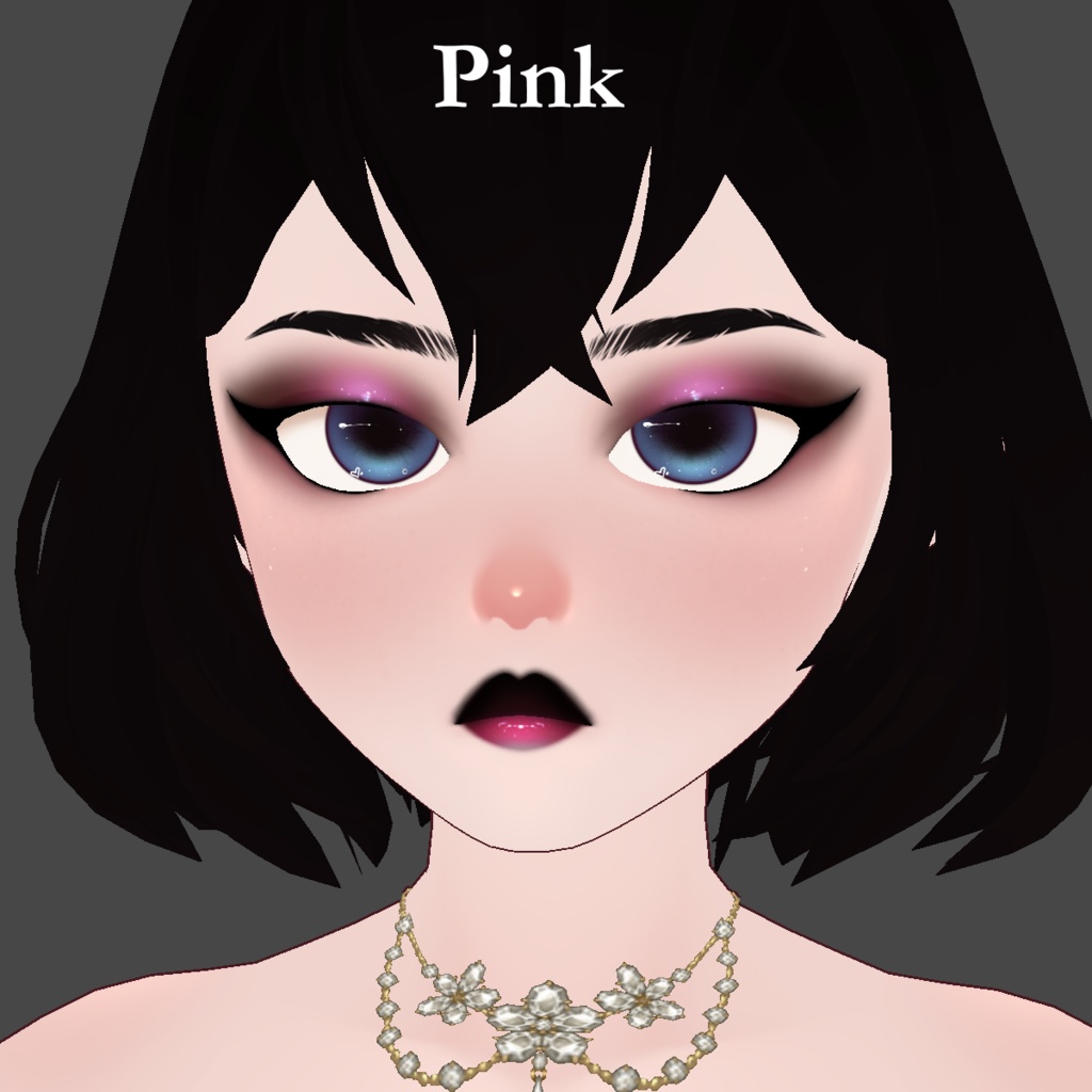 Mermaid Makeup - VRoid Face Overlay