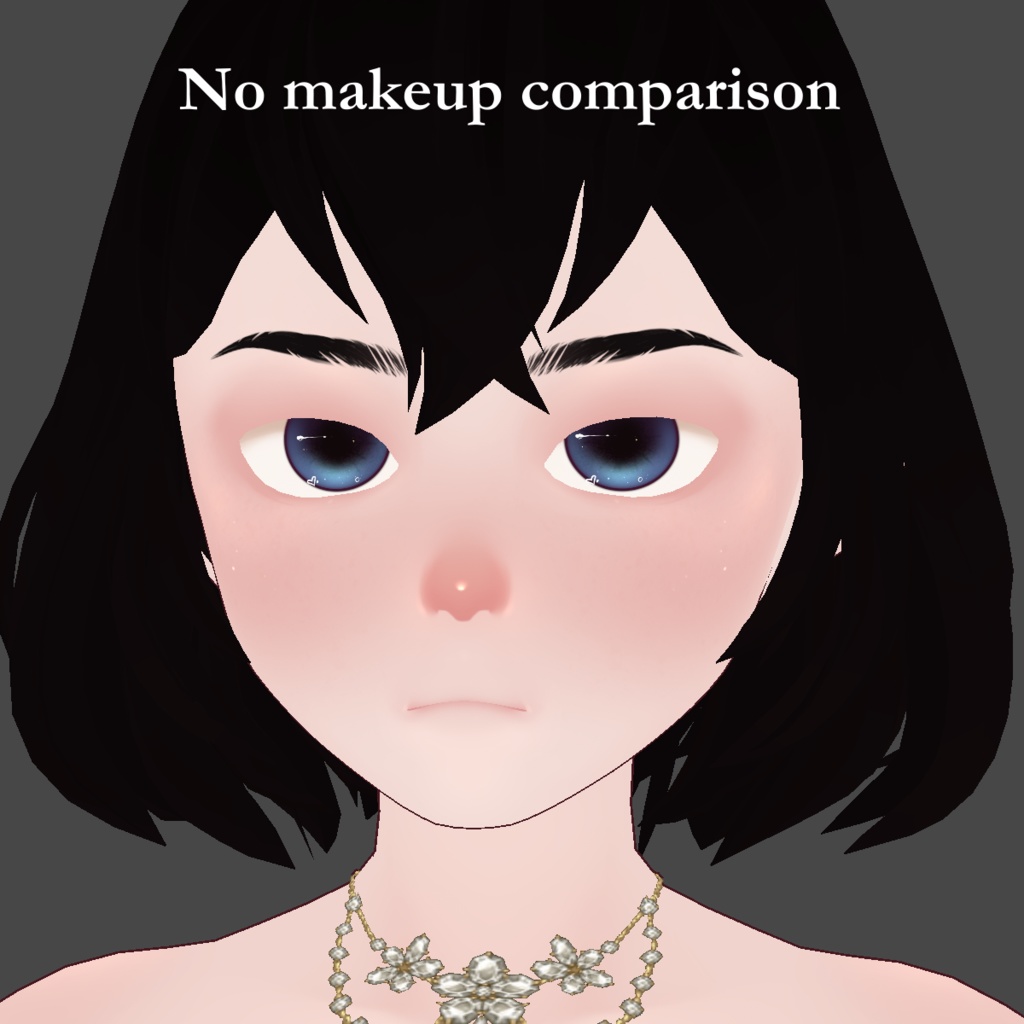 Mermaid Makeup - VRoid Face Overlay