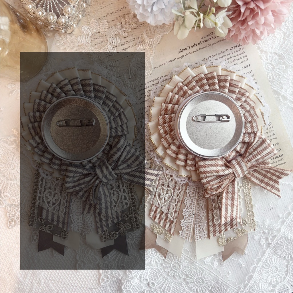 ロゼット/56~65mm用/Beige