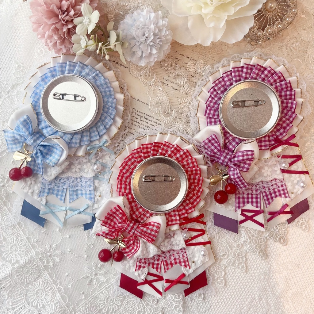 ロゼット/56~65mm用/Red/Purple