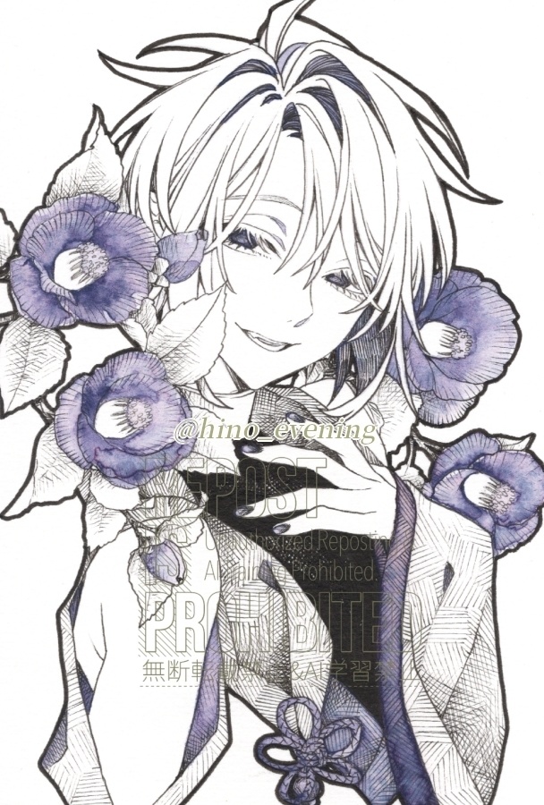 【ハガキ原画】花音2