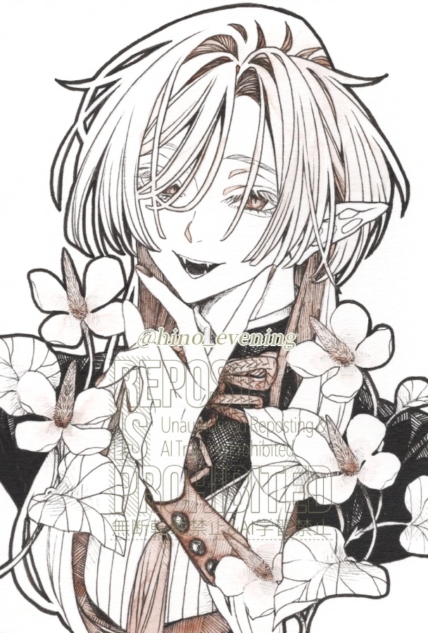 【ハガキ原画】黒葛