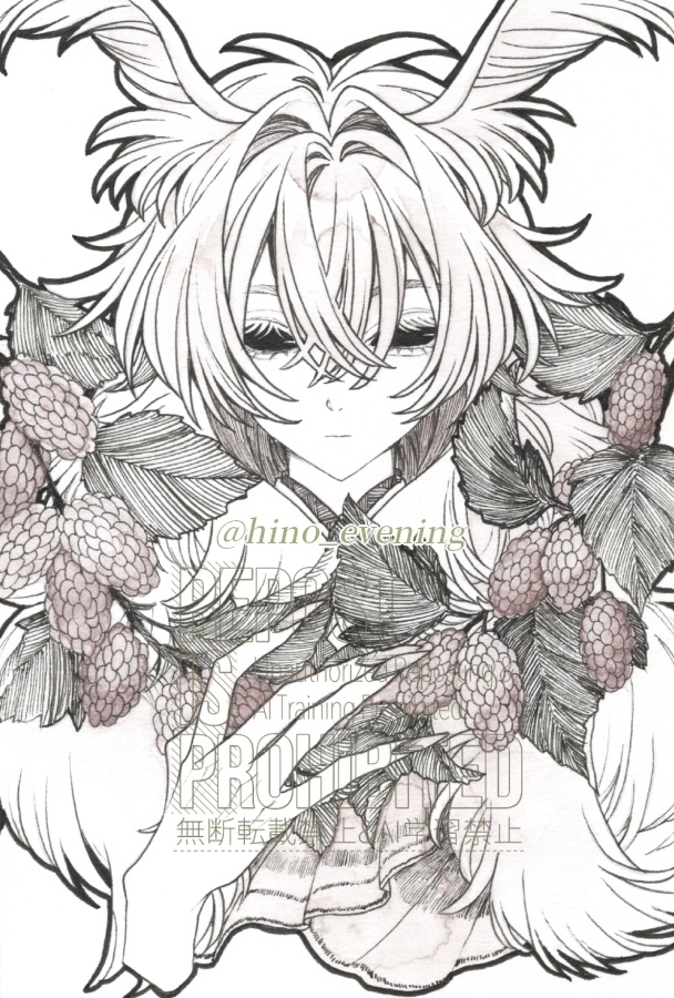 【ハガキ原画】燎