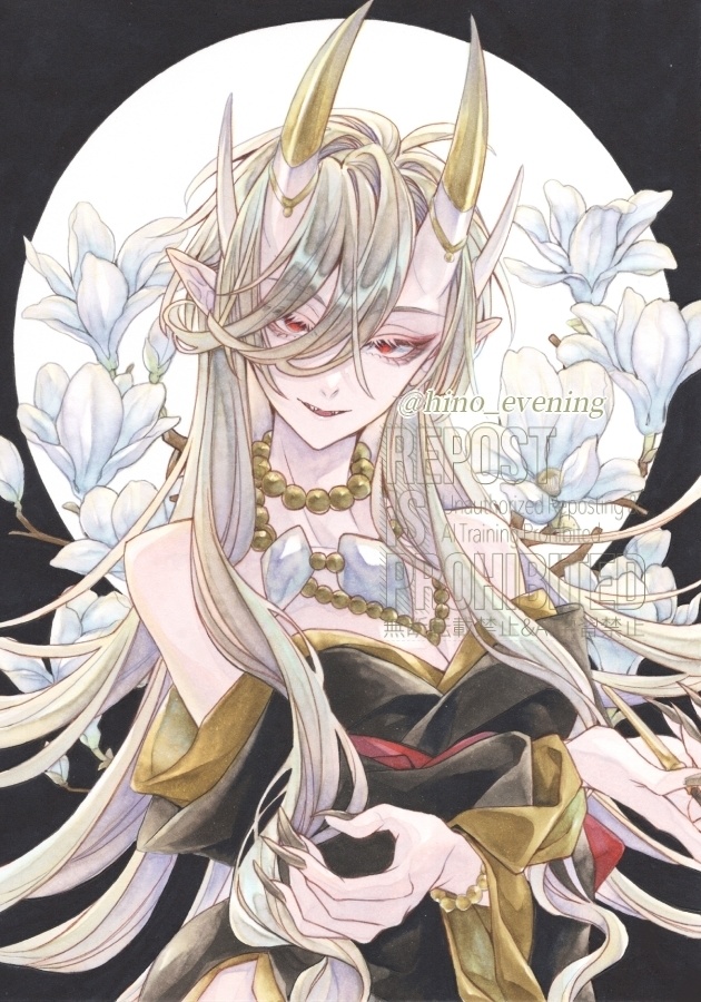 【A5原画】骨牌と木蓮