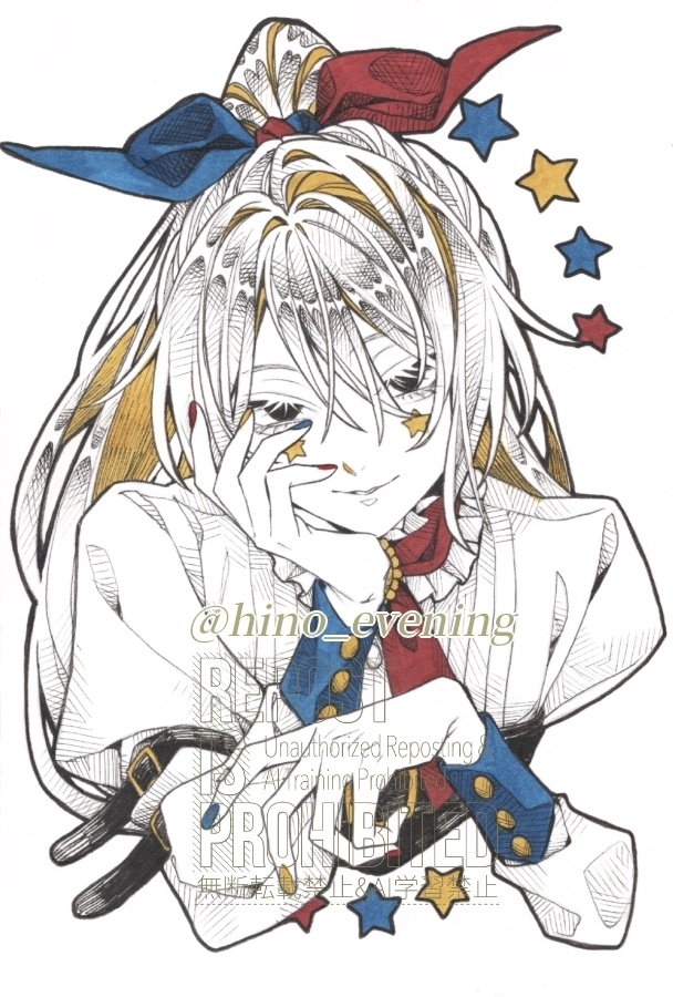 【ハガキ原画】嫌悪