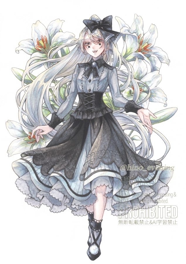 【B5原画】旧イースター衣装マーブル