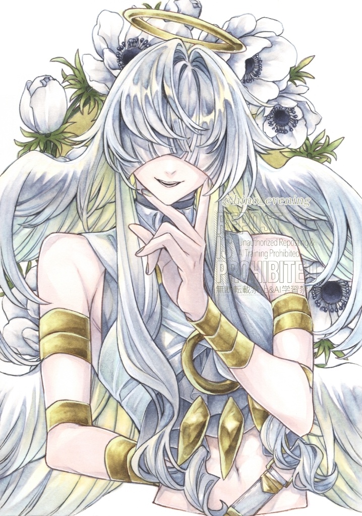 【B6原画】無性別天使ウル