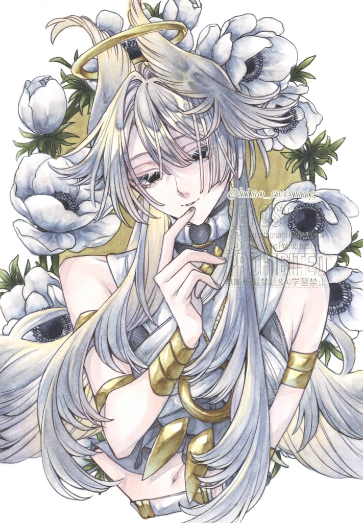 【B6原画】無性別天使アルギュロス
