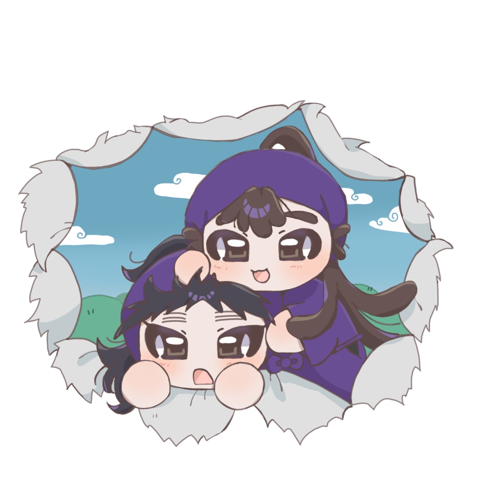 飛び出し五い アクリルキーホルダー 