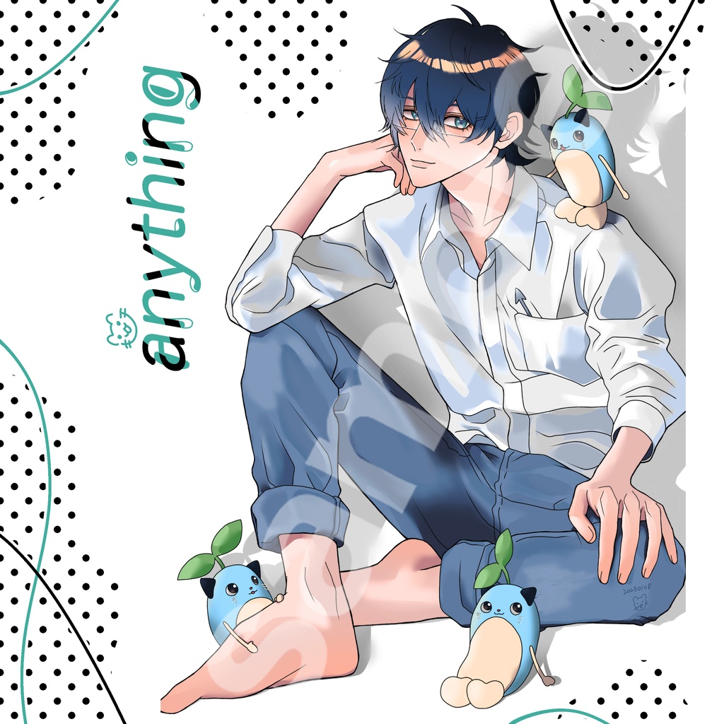 『anything』のいイラスト集　本文16P