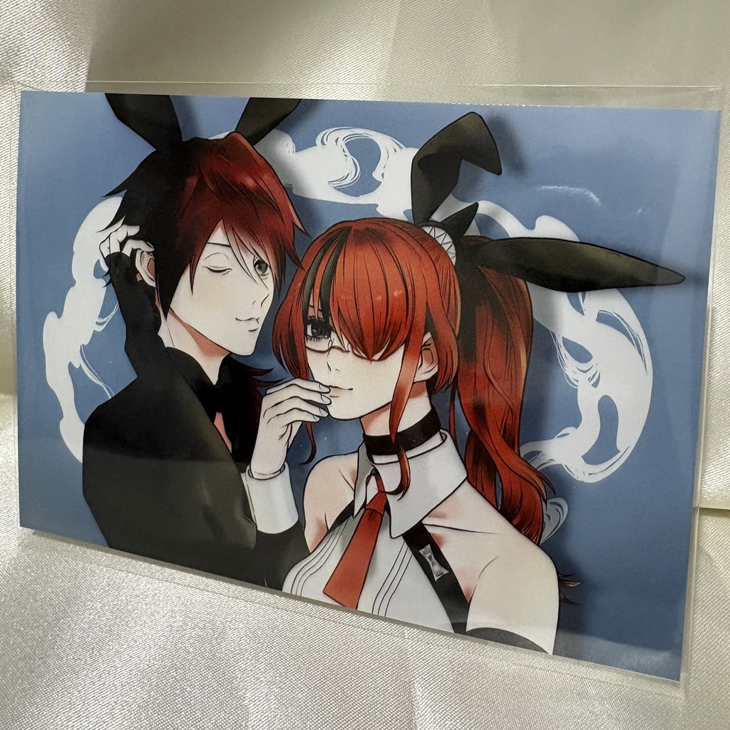 ロクフリ　捏造バニー　ポストカード