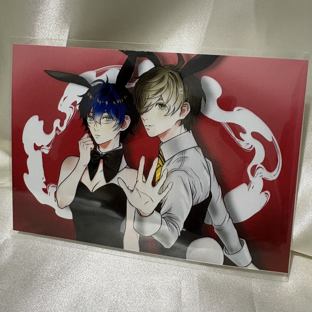 研究者組　捏造バニー　ポストカード