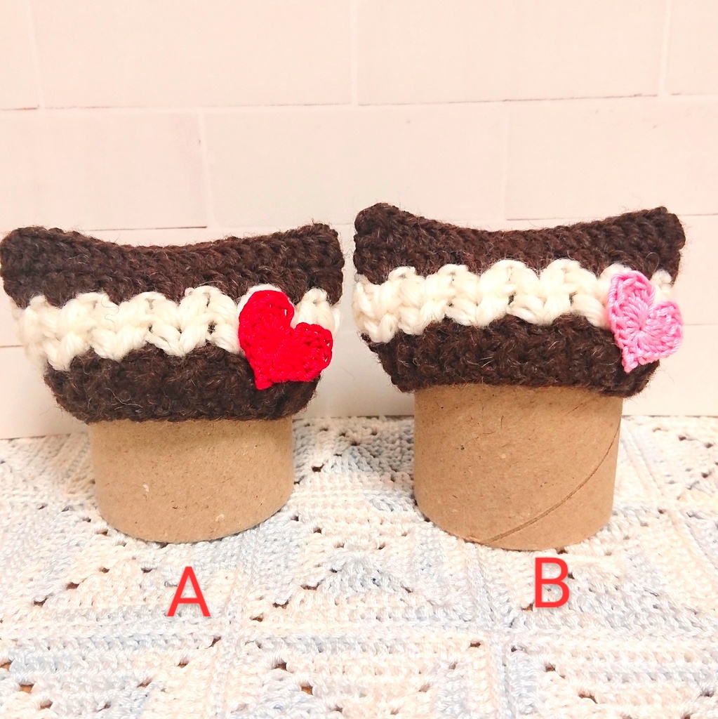 ショコラのようなネコみみニット帽