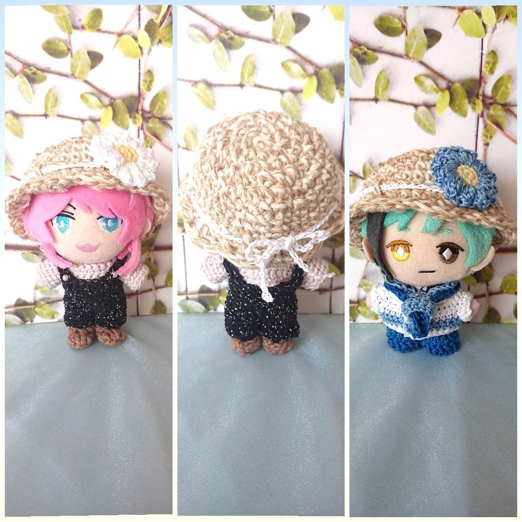 デイジー花付きハット