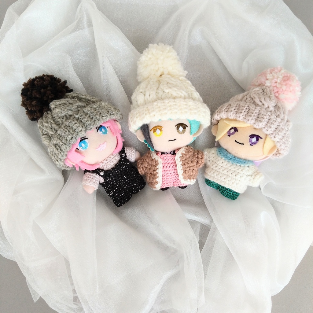 アラン模様のニット帽