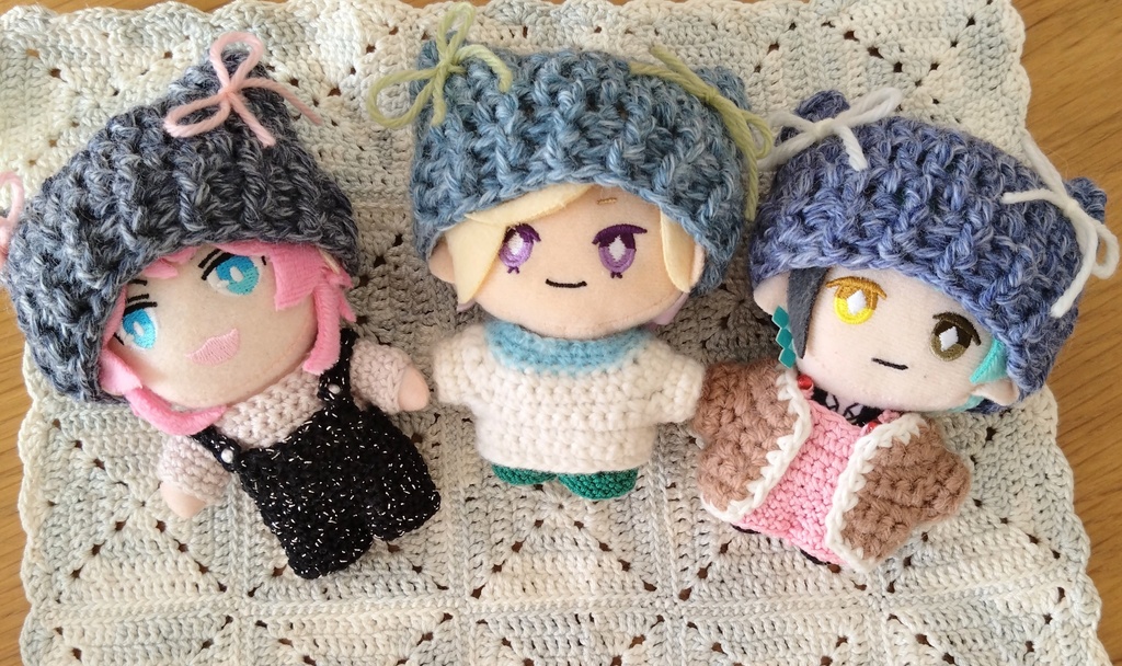 k-pop風ネコ耳ニット帽