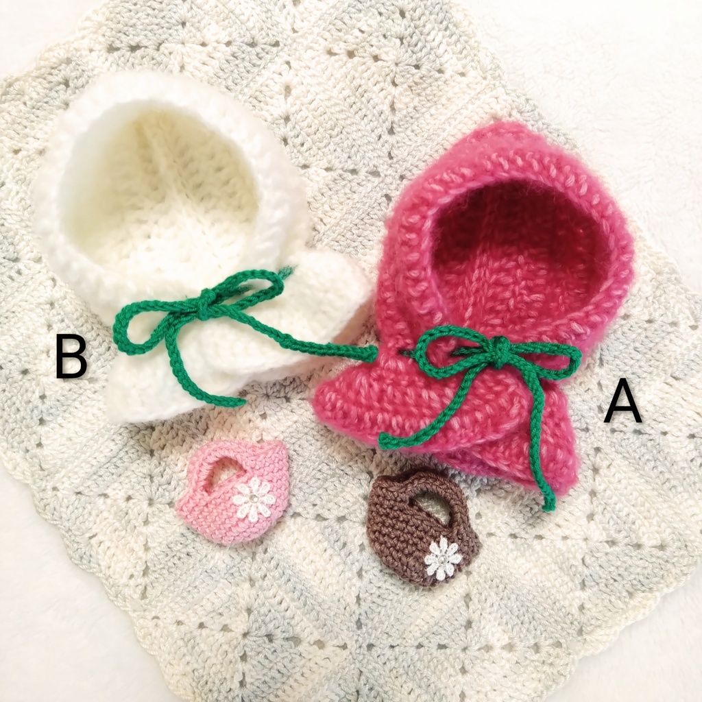 苺のポンチョ(ミニマルシェバッグ付)