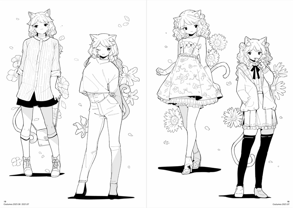 Nkmm Drawings (イラスト集・DL版)