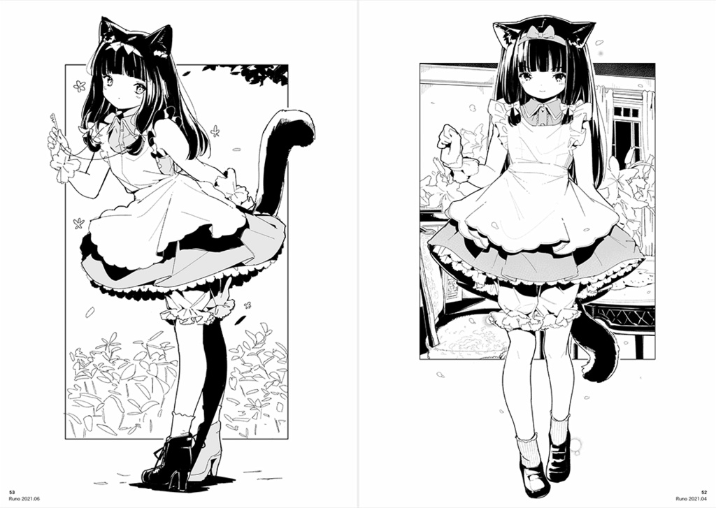 Nkmm Drawings (イラスト集・DL版)