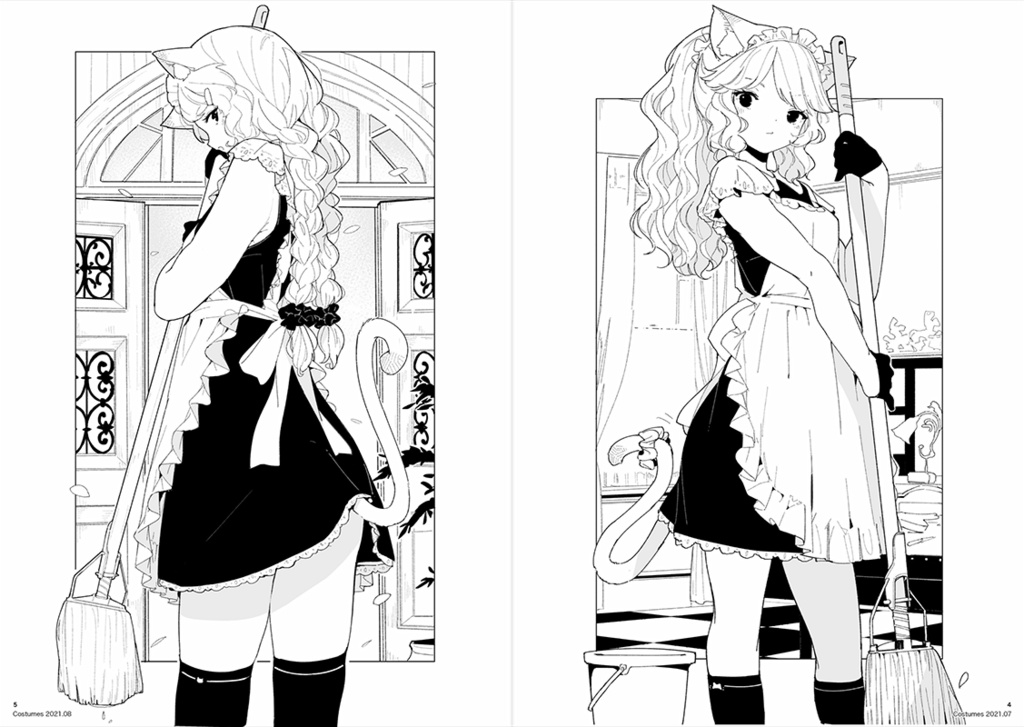 Nkmm Drawings (イラスト集・DL版)