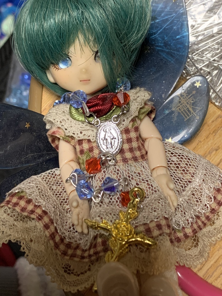 ドールアクセサリー(ロザリオ)