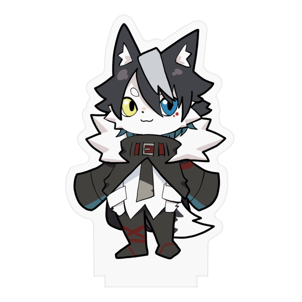 バーチャルハスキーぼの アクリルフィギュア