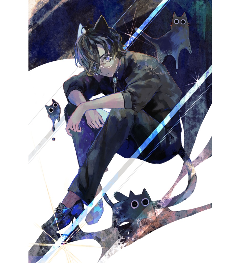 キャンバス「影」