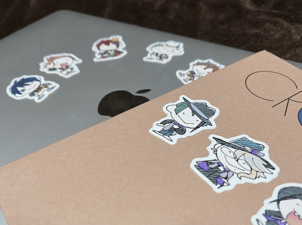 わちゃわちゃな絵 ツイステver. フレークシール