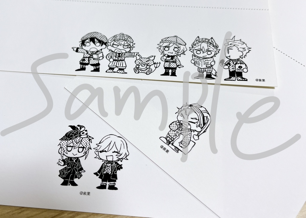 ポストカード 「リドルとエペル ナイトメアver.」