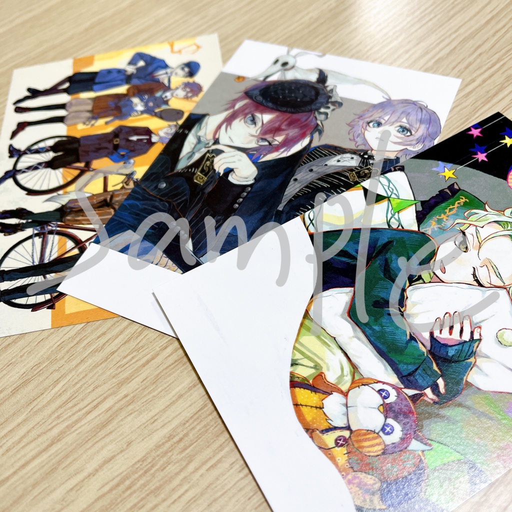 ポストカード 「リドルとエペル ナイトメアver.」