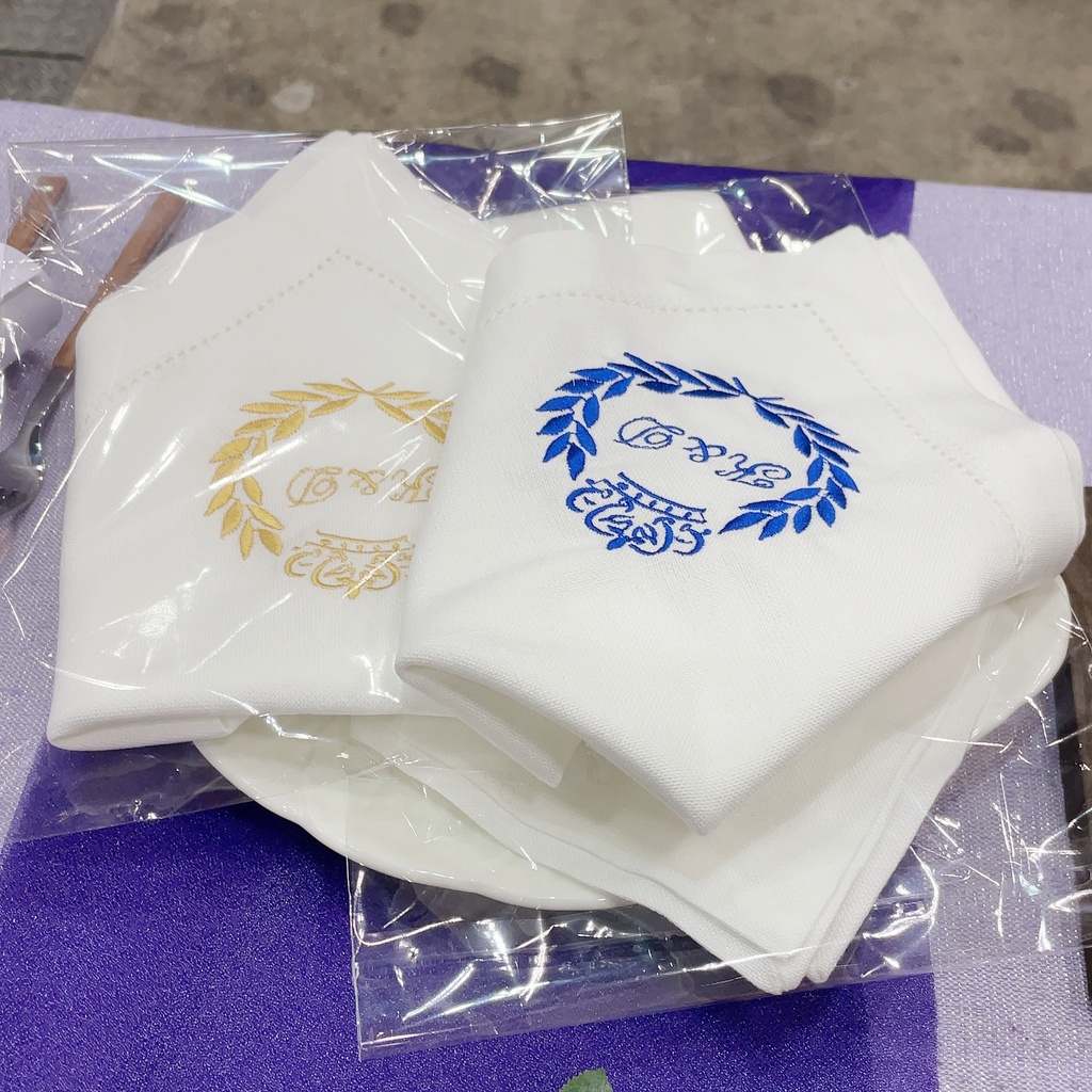 K&Dイニシャルテーブルナプキン