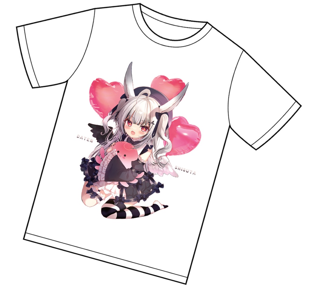 堕天しすたTシャツ