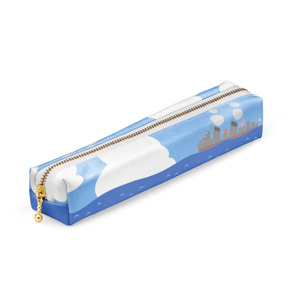 蟹さん&兎さんペンケース