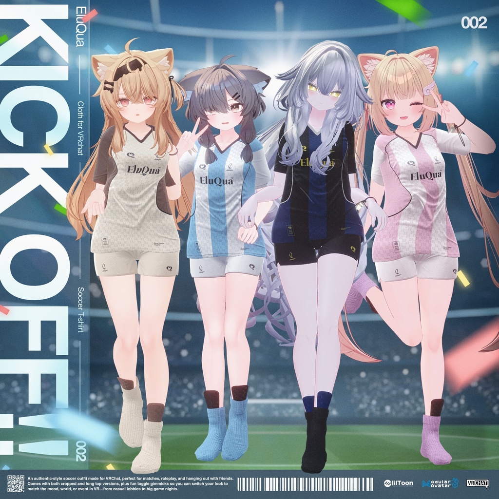 ✨販売記念セール中✨【22アバター対応】02 - KICK OFF!!