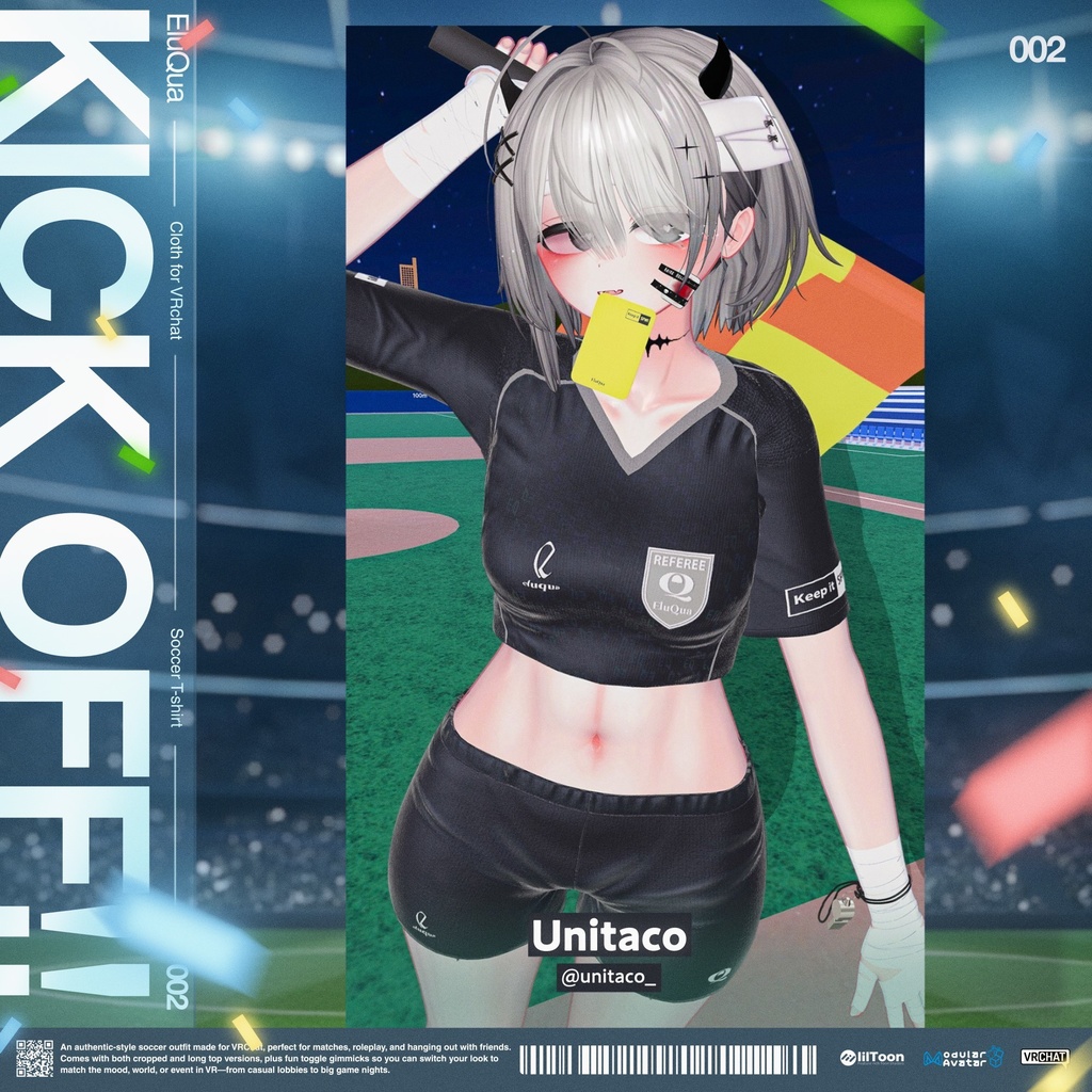 ✨販売記念セール中✨【22アバター対応】02 - KICK OFF!!