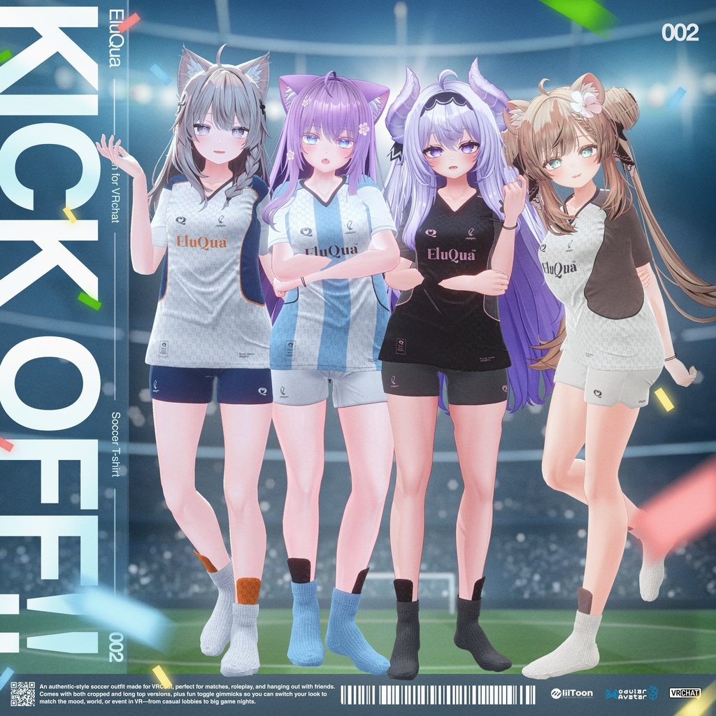 ✨販売記念セール中✨【22アバター対応】02 - KICK OFF!!