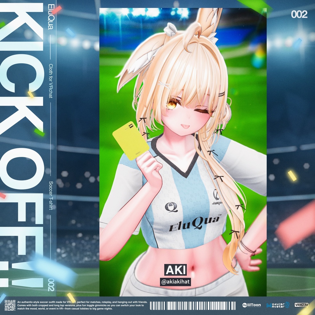 ✨販売記念セール中✨【22アバター対応】02 - KICK OFF!!