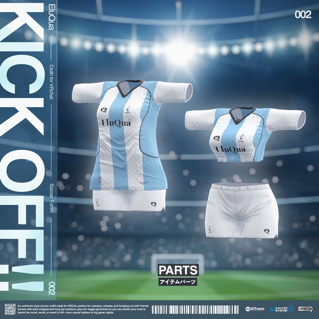 ✨販売記念セール中✨【22アバター対応】02 - KICK OFF!!