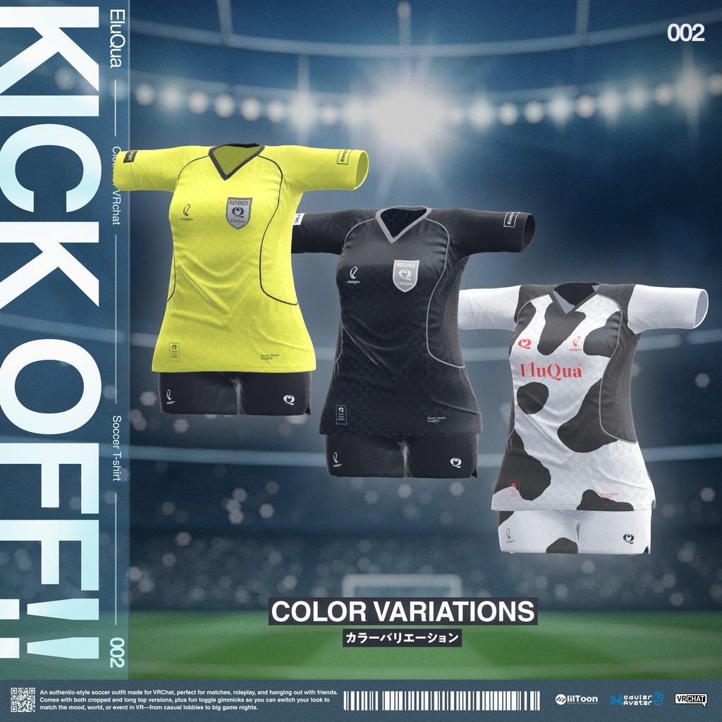 ✨販売記念セール中✨【22アバター対応】02 - KICK OFF!!