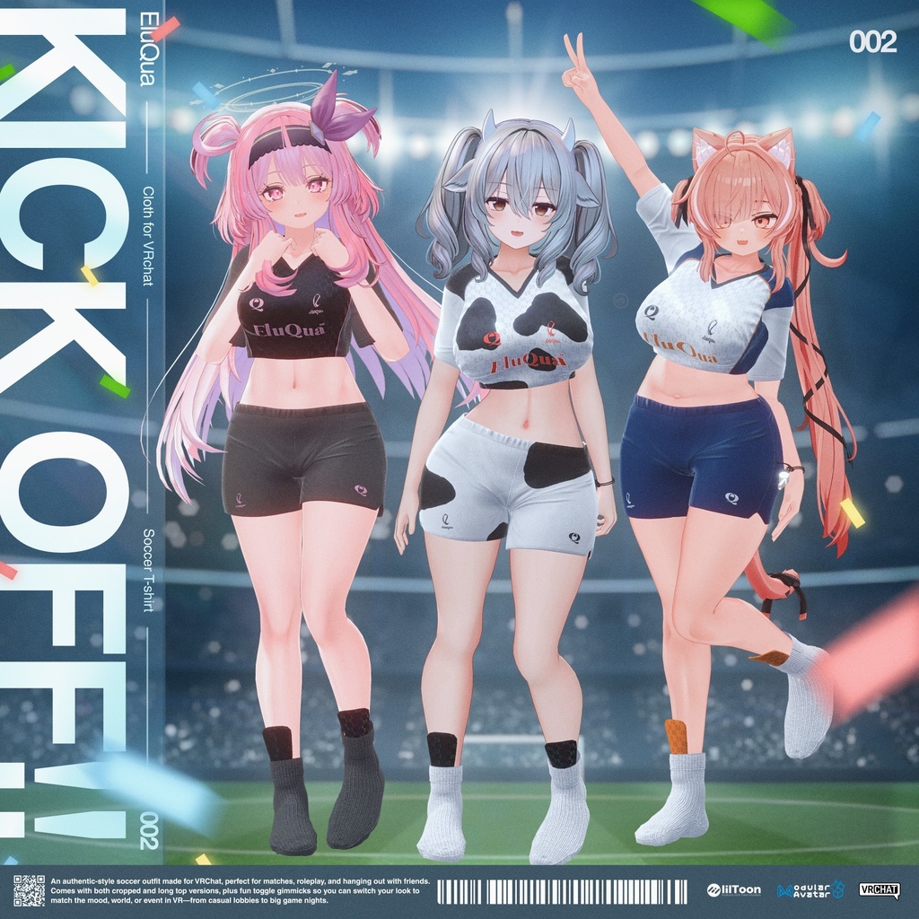 ✨販売記念セール中✨【22アバター対応】02 - KICK OFF!!