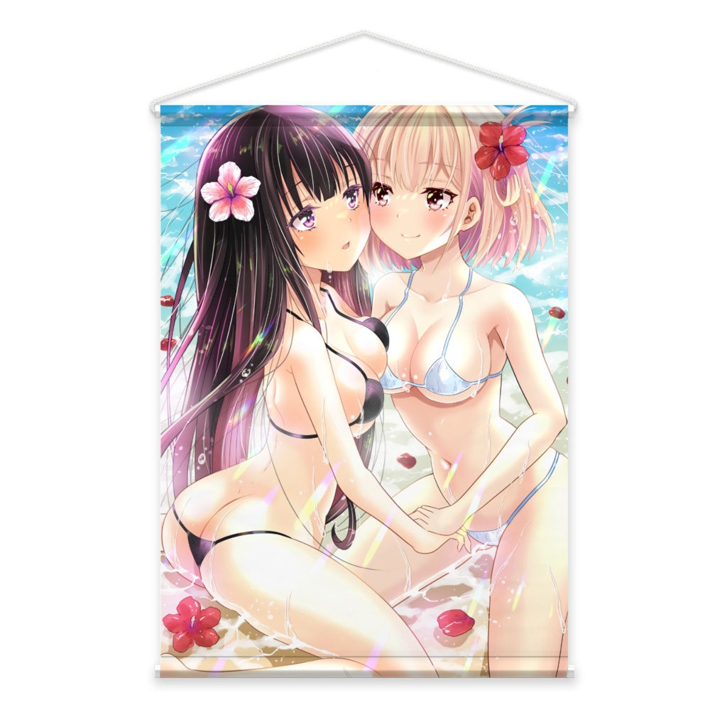 リコリコちさたきのハワイの浜辺でビキニでいちゃこら❤