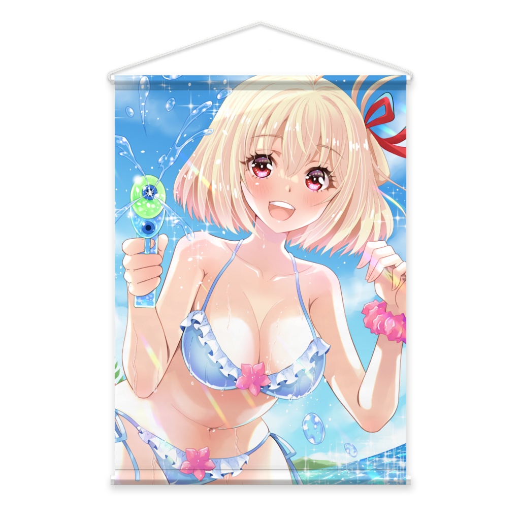 リコリコちさとの水着だよ❣たきなとハワイで楽しんでっるっよぉお❣