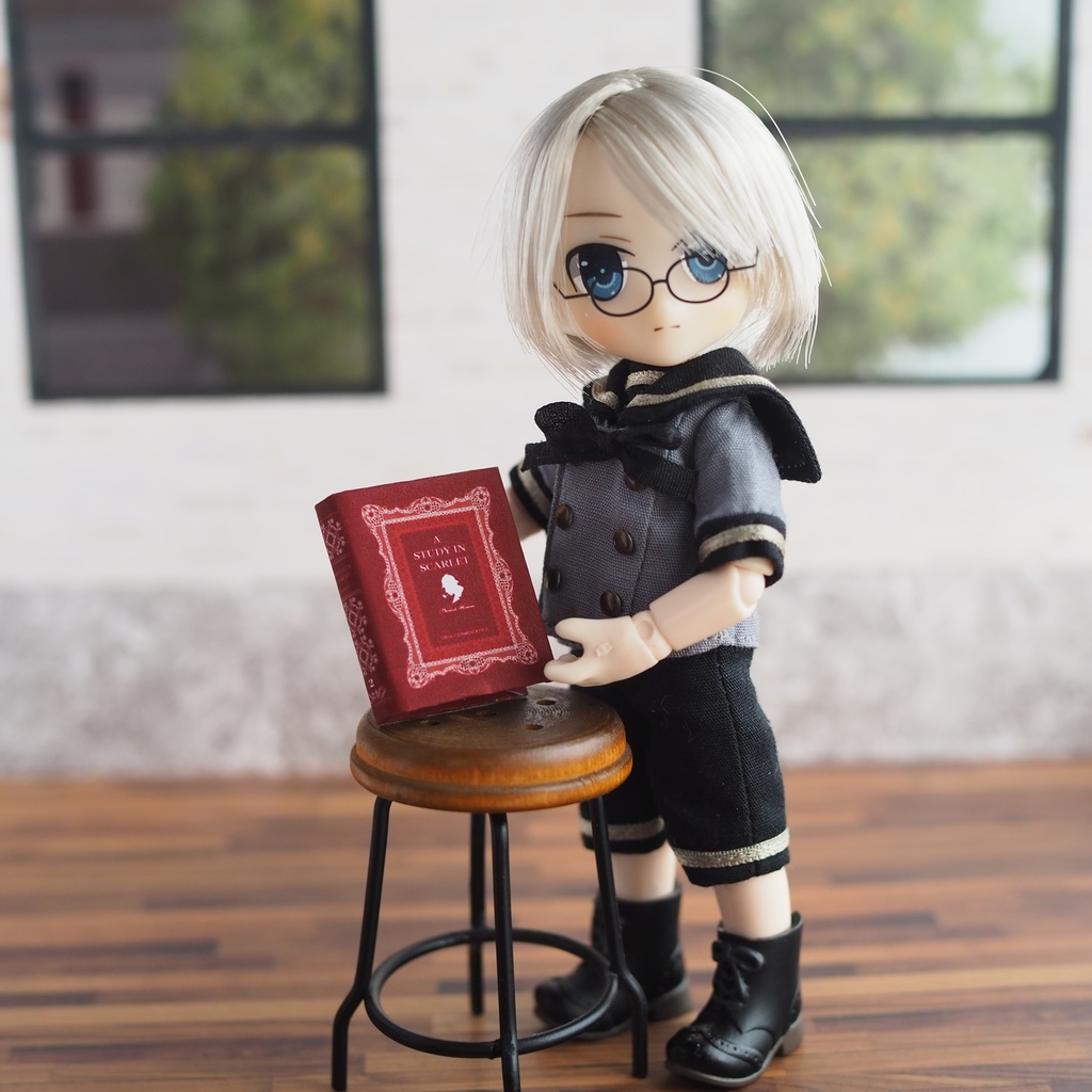 ホームズ豆本１ [ 緋色の研究 ] 2巻セット
